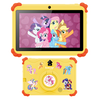Tablet bermain game Android 7 inci, Tablet pendidikan Pc anak Quad Core Tablette