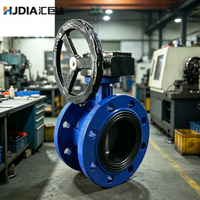 Vanne papillon manuelle DN150 à double bride en fonte ductile avec revêtement en caoutchouc, qualité garantie, prix avantageux pour grandes quantités
