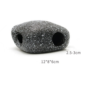 Stapelbare Keramische <span class=keywords><strong>Aquarium</strong></span> Rotsen Decoratie <span class=keywords><strong>Aquarium</strong></span> Verbergt Rotsgrot Voor Betta Garnalen Cichliden Verstoppen Fokpaaien Decor - Product Image 2