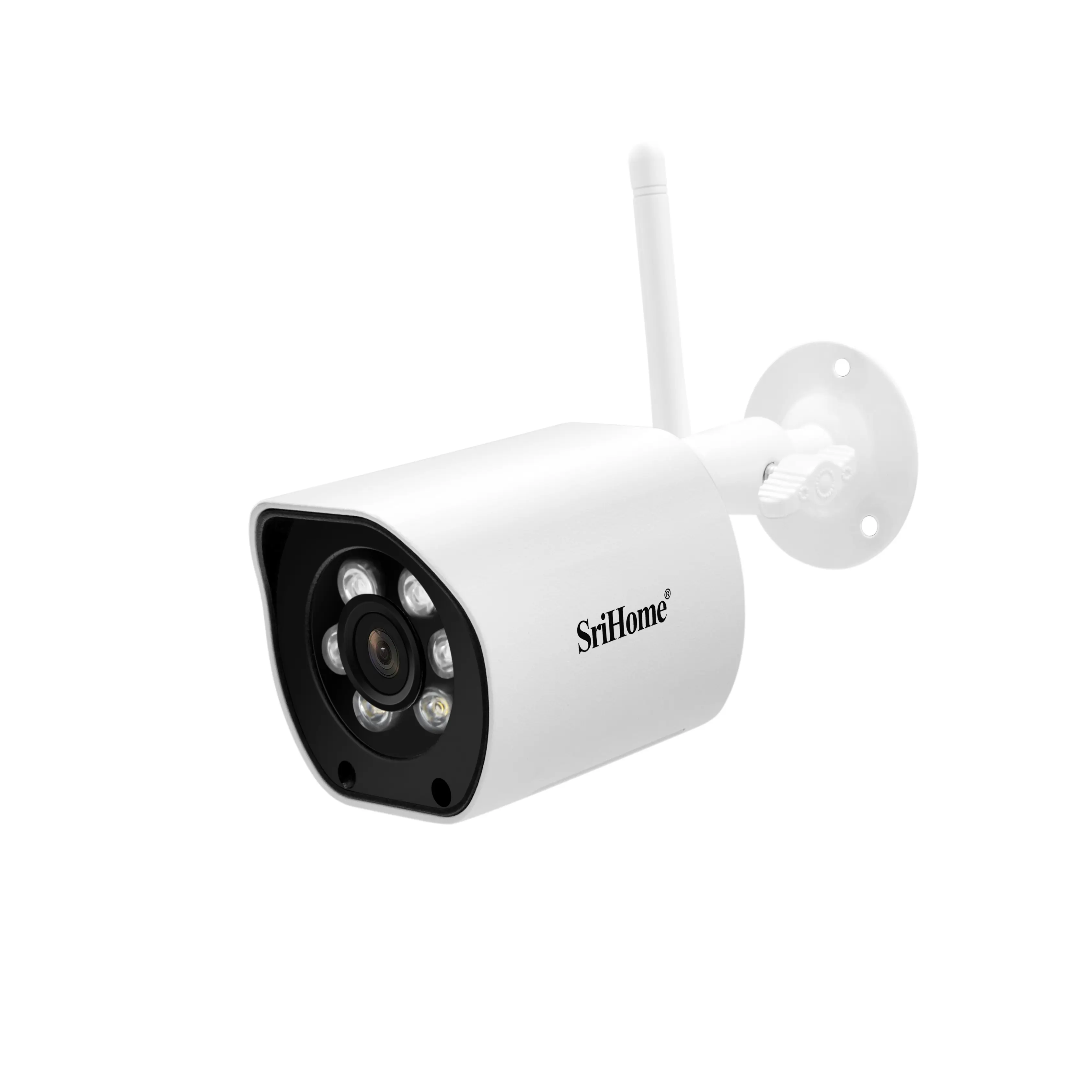 Hot Selling SriHome SH034C Outdoor camera Bullet 4mp Smart Home Security Two Way Audio IP Network Surveillance Cameras