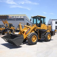 Wheel Loader Berkinerja Tinggi 3 Ton dengan Kontrol Hidrolik Pilot, Sistem Pendingin Air, Daya 92kw untuk Pemindahan Tanah