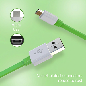 Câble Micro USB en aluminium de haute qualité 5V 2.1A Charge rapide Câble de synchronisation de données plat TPE 480 Mbps Câble de chargeur Android pour <span class=keywords><strong>smartphone</strong></span> - Product Image 3
