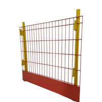 Système de protection des bords de plancher sur mesure pour la construction de bâtiments à plusieurs étages, panneau de barrière en maille de sécurité