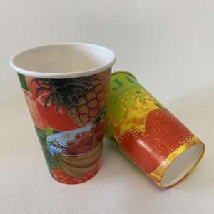 Bebida fría desechable con revestimiento de PE, vaso de papel de 9oz, 12oz y 16oz para zumo, Soda, batidos, Cola - Product Image 5