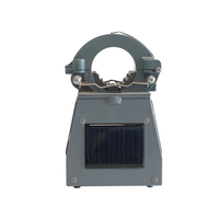 Répulsif à oiseaux intelligent à ultrasons, alimenté par énergie solaire, étanche, écologique, avec technologie sonore et lumineuse, en matériau ABS