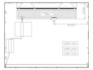 TM150TDSG81 30 พินคอนเนคเตอร์ 15.0 นิ้ว 1024RGB*768 XGA 85PPI ขายส่งจอแสดงผล LCD สำหรับอุตสาหกรรม - Product Image 2