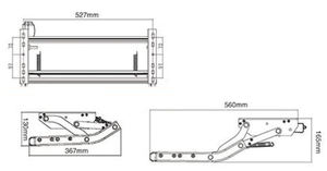 Escaleras de aluminio para RV, escalones eléctricos plegables individuales/LED dobles con luz, capacidad de carga de 150KG para remolques de autocaravanas - Product Image 3
