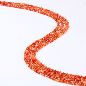 Cuentas de Piedras Preciosas de Cuarzo Natural, Corte Facetado con Brillantes Tonos Cuadrados Rojo, Amarillo, Verde, Rosa y Marrón, Variedad de Tonos de Granate - Product Image 1