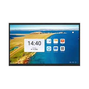 65inch 4K touchscreen Multi Point Touch Interactive Flat Panel for School digital TV smart board for Education