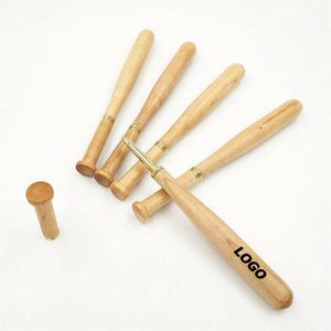 Bolígrafo de Madera Personalizado con Tinta Negra de 1.0 mm - Bolígrafo Promocional Deportivo para Marca Corporativa - Product Image 1
