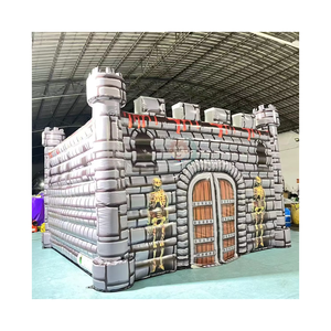 Tente gonflable de labyrinthe d'Halloween Tente gonflable sur le thème de l'horreur <span class=keywords><strong>Maison</strong></span> hantée gonflable - Product Image 1