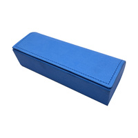 Ensemble d'emballage de lunettes de soleil bleues Accessoires de lunettes Etui à lunettes à monture optique