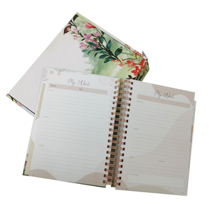 2025 2026 thiết kế mới tùy chỉnh in ấn độc đáo A5 Chất lượng cao bìa cứng chương trình nghị sự tổ chức kế hoạch máy tính xách tay thiết lập - Product Image 4