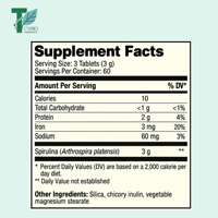 Comprimés de spiruline pure OEM ODM, végétaliens, 500 mg, 180 unités