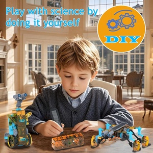 Kit de Construcción de Robot Solar con Control Remoto STEM 31 en 1, Experimento Científico para Niños, Proyecto Robótico Solar DIY, Juguete de Construcción - Product Image 3