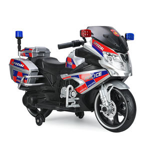 High Quality Kids Ride on Car <strong>Police</strong> <strong>Bike</strong> 12V Dual Drive Children Motorcycle Electric Mini Kids Car with Early Education Music - Product Image 3