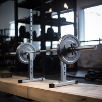 SKSPORT Haltérophilie en gros Haltérophilie Haltérophilie Gym Curl Réglable Barre d'haltères