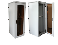 Armoire de réseau insonorisée de 19 pouces, structure internationale, IP55, armoire de télécommunication extérieure