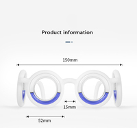 Lunettes anti-mal des transports pliables directement de l'usine, monture portable en PP, pour le mal de mer et le mal de voiture, sans verres, soulagement rapide