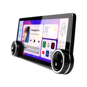 12.3 Inch Phổ Android 10 Đài Phát Thanh Xe Đôi Núm Đa Phương Tiện Máy Nghe Nhạc BT FM AM Wifi 2K Xe Máy Nghe Nhạc DVD Kim Cương Xe Stereo - Product Image 3