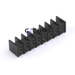 MX25S-7.62-08P-BK01-Cu-S-A Barrier Terminal Block Through hole,P=7.62mm Connector Two Sides 7.62mm 1x8P Straight Pin - Product Image 2