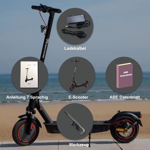 Entrepôt européen <span class=keywords><strong>Trottinette</strong></span> électrique EV10K Pro ABE pour adultes, <span class=keywords><strong>trottinette</strong></span> électrique pliable haute vitesse 25 km/h avec une autonomie de 35km - Product Image 2