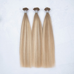 ผมต่อแบบ <span class=keywords><strong>U</strong></span> Tip ผมแท้ 100% แบบตรงและแบบหยักศก  แบบ Double Drawn คุณภาพสูงจากรัสเซีย ขายส่ง - Product Image 3