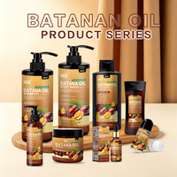 Série de soins capillaires et corporels à l'huile de Batana, ensemble complet de soins de la peau et des cheveux, extrait de plantes naturelles, kit de beauté complet pour le corps