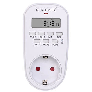 Minuteur intelligent programmable TM518 Mini BR EU UK TH Israël avec affichage numérique et cycle hebdomadaire, relais de temps à brancher sur prise - Product Image 1