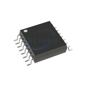 PI3USB14LEX Original Interface 16 TSSOP (0.173", 4.40mm Width) Circuit Integrated IC USB SWITCH DUAL 4X1 16TSSOP - Product Image 1