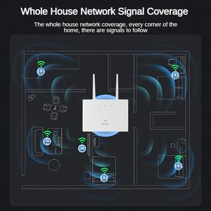 Router CPE 4G con Ranura para Tarjeta SIM, Repetidor Inalámbrico 5G de 300 Mbps, Módem, Router Wifi para Exteriores - Product Image 3