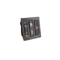 Botón de interruptor de luces de emergencia con cierre centralizado para BMW Serie 1 E82 E87 E88 Serie 3 E90 E93 E93X1 E84, genuino usado OE 61319196714