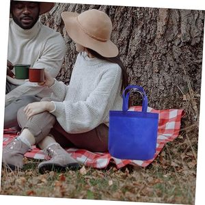 Custom Logo Snack Goods Party <b>Easter</b> Ultrasonic Tote Bulk Reusable Small Colored Non Woven <b>Bags</b> Plain - Product Image 6