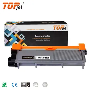 Topjet TN660 TN2320 TN2370 TN2380 TN2360 TN28J TN2325 TN2350 TN2335 TN2375兼容兄弟打印机的碳粉盒