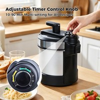 Robot culinaire électrique multifonctionnel pour la préparation de Fufu, d'igname pilée, de Banku et de pâtes, avec fonction batteur