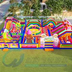 Castillo Inflable Comercial con Temática Espacial, Parque de Diversiones, Impermeable, Portátil, Fácil de Instalar - Product Image 2