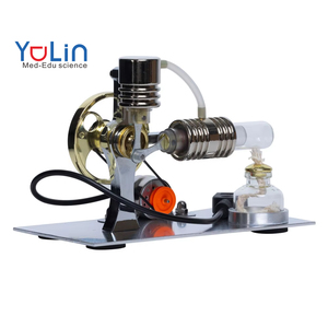 Modèle de générateur à <span class=keywords><strong>moteur</strong></span> Stirling éducatif YL3-01075, outil d'expérimentation de physique scolaire par Yulin - Product Image 1