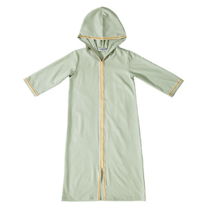 Abaya à capuche pour enfant musulman, <span class=keywords><strong>Djellaba</strong></span> de l'Aïd, Ramadan, robe pour fille, Kaftan marocain, vêtements islamiques, robe arabe, Dubaï, Turquie, Abayas, robe - Product Image 5