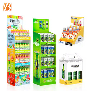 Tùy Chỉnh Có Thể Gập Lại Hiện Đại Thân Thiện Môi Trường Tái Chế Tông Sô Cô La Sóng Kẹo Snack Thực Phẩm Hiển Thị Giá - Product Image 5