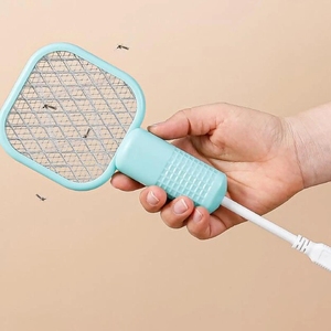 Matamosquitos USB con Trampa, Control de Plagas, Descarga Eléctrica, Mini Lámpara Asesina de Mosquitos, Luz UV Portátil, Eliminador de Insectos - Product Image 5