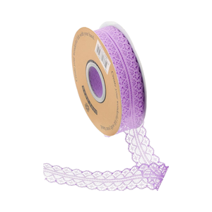 شريط تشذيب دانتيل بوليستر ، حرير 22 متر ، حِرف واسعة لحفلات الزفاف ، تغليف بشريط ذاتي الصنع - Product Image 1