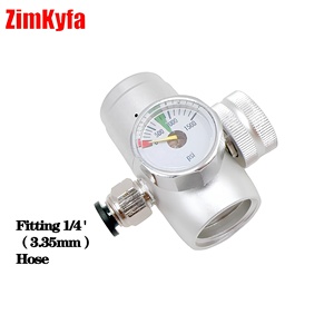 อะแดปเตอร์สถานีเติมถัง CO2 รุ่น TR21 4 กระบอก พร้อมเกจวัดแรงดัน สำหรับเครื่องทำโซดา ระบบเติมคาร์บอเนตในบ้าน - Product Image 2