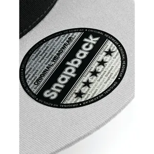 Casquette Snapback à 5 panneaux contrastées, merchandising personnalisé - Product Image 2