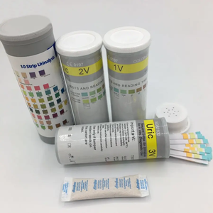 <span class=keywords><strong>แถบ</strong></span>วัดน้ำตาลกลูโคสในปัสสาวะ URIC-1V แผ่นทดสอบกลูโคสในปัสสาวะสำหรับ<span class=keywords><strong>ตรวจ</strong></span>ติดตามโรคเบาหวาน - Product Image 1