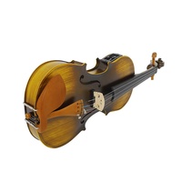 Violon Électro-Acoustique Mat Astonvilla AV-E310 4/4 Professionnel avec Égaliseur, Accessoires en Bois de Jujube et Étui – Prix de Gros