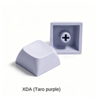 Stock Wholesale XDA-1U Multi-Color Keycaps Unetched PBT Cross-Shaped Holes Compatible Mechanical Keyboards Suitable