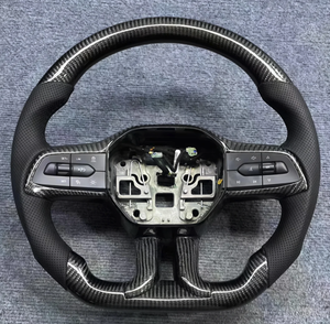 Volant de course personnalisé en fibre de carbone véritable pour <span class=keywords><strong>Ford</strong></span> <span class=keywords><strong>Mustang</strong></span> 2012, 2013, 2014, forgé Napa personnalisé - Product Image 5