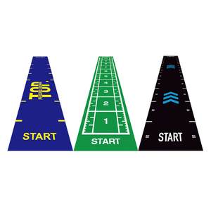 15-25 mét tùy chỉnh cỏ phòng tập thể dục skyjade tùy chỉnh màu đen màu xanh lá cây màu xanh phòng tập thể dục Turf cỏ nhân tạo sledge theo dõi - Product Image 3