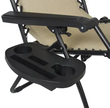 비치 체어 안락 의자 야외 무중력 접이식 안락 의자 라운지 캐노피가있는 무중력 의자