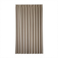 Rideaux occultants double face en mélange polyester-coton rayés en chenille pour salon et chambre à coucher, style moderne et minimaliste